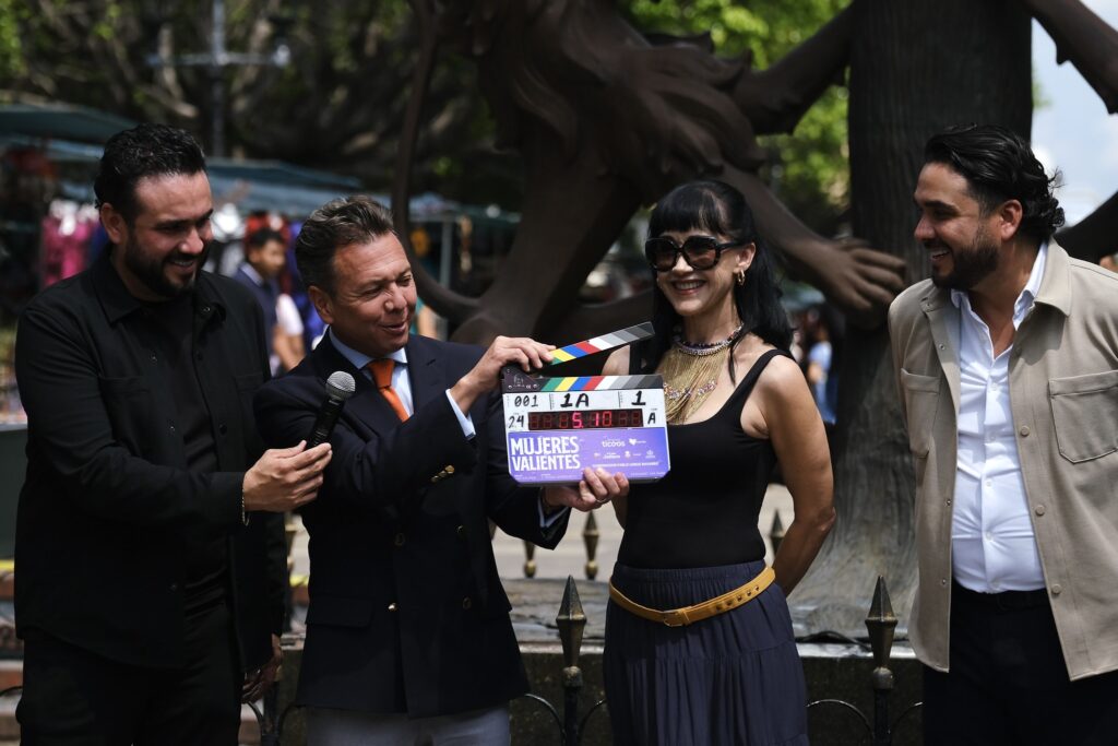 Arranca en Jalisco la filmación de la serie ‘Mujeres Valientes’