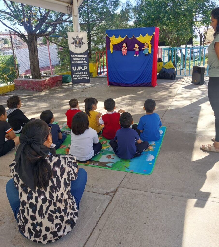 DSPM fortalece prevención contra omisión de cuidados y abuso infantil en preescolar de Parral