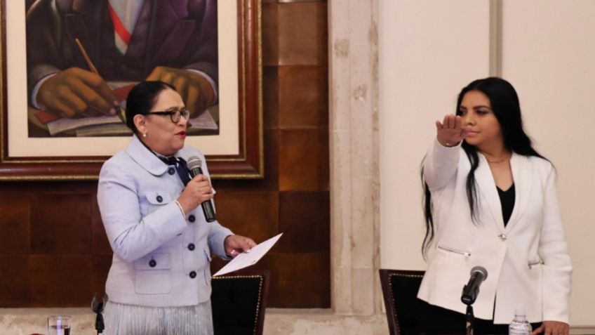 Martha Lidia Pérez toma protesta como nueva titular de la Comisión Nacional de Búsqueda