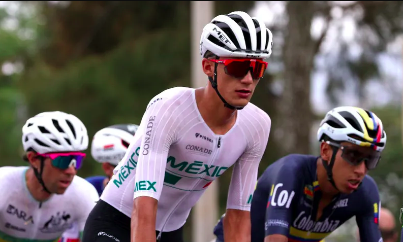 Isaac del Toro es séptimo lugar en el Mundial de Ciclismo de Ruta 2025