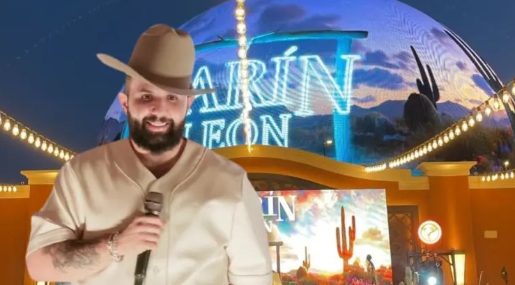 Carín León logra sold-out en Sphere de Las Vegas