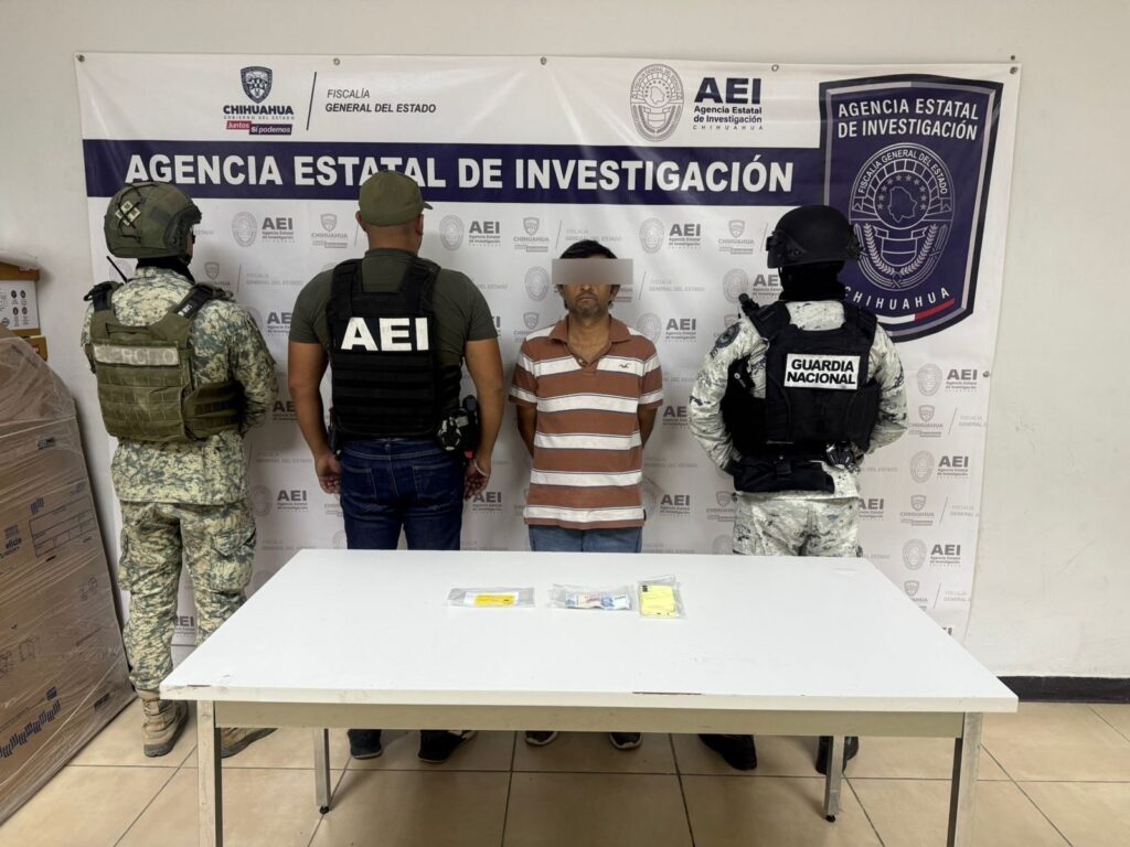 Detiene AEI a presunto extorsionador