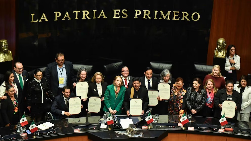 Así fue la toma de protesta de los nuevos ministros de la Corte, electos por voto popular