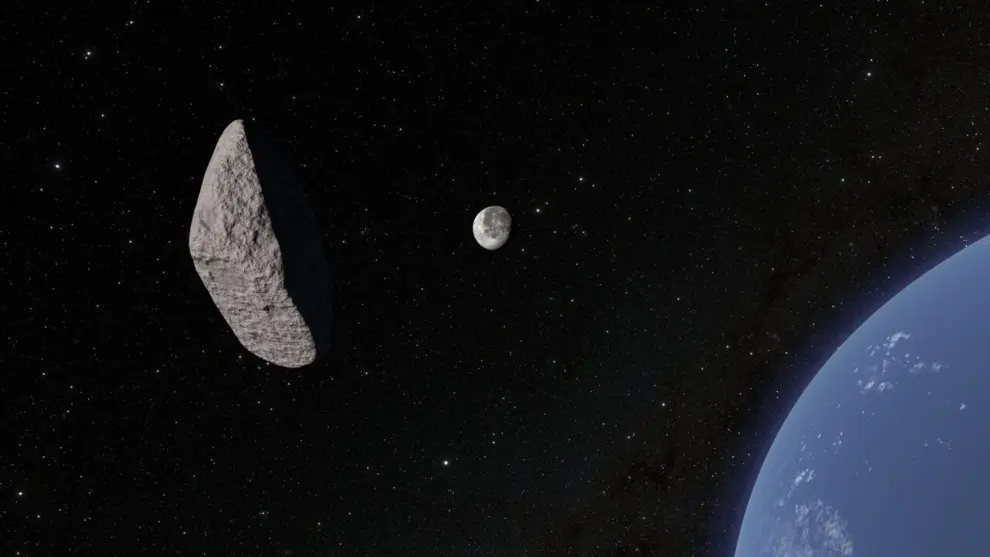 Alerta Espacial: plantean usar una bomba nuclear para frenar un asteroide que se dirige a la luna