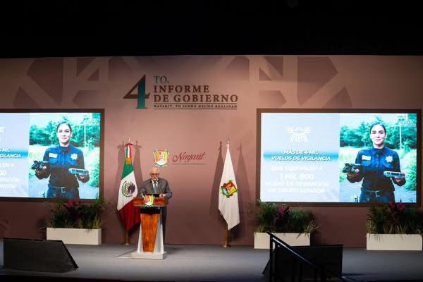 Gobernador Miguel Ángel Navarro Quintero rinde su 4º Informe de Gobierno con avances en bienestar y desarrollo
