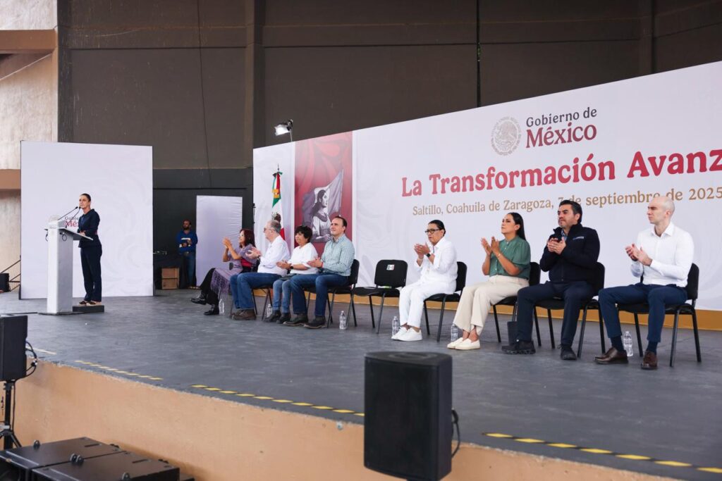 Sheinbaum anuncia banderazo de salida del tren Saltillo-Nuevo Laredo
