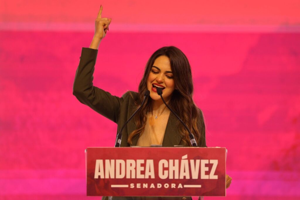 Andrea Chávez rinde su Primer Informe Legislativo: “Chihuahua les queda muy grande a los gobiernos corruptos”
