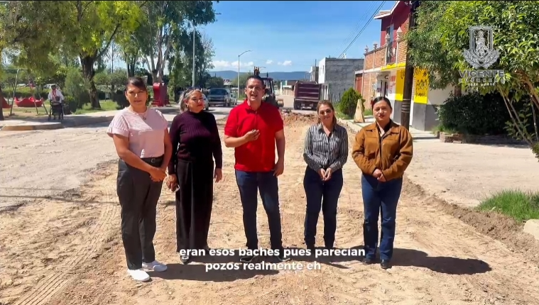 Comienzan los trabajos en calle 10 de mayo; primero se compactará la vialidad