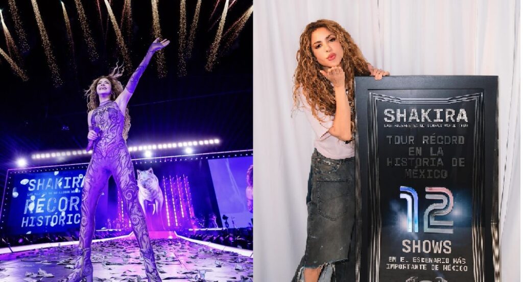 VIDEO: Shakira cierra su histórica gira en México con un épico adiós