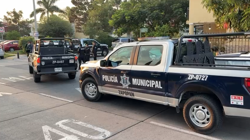 Balacera en Zapopan deja un agresor abatido y dos policías heridos