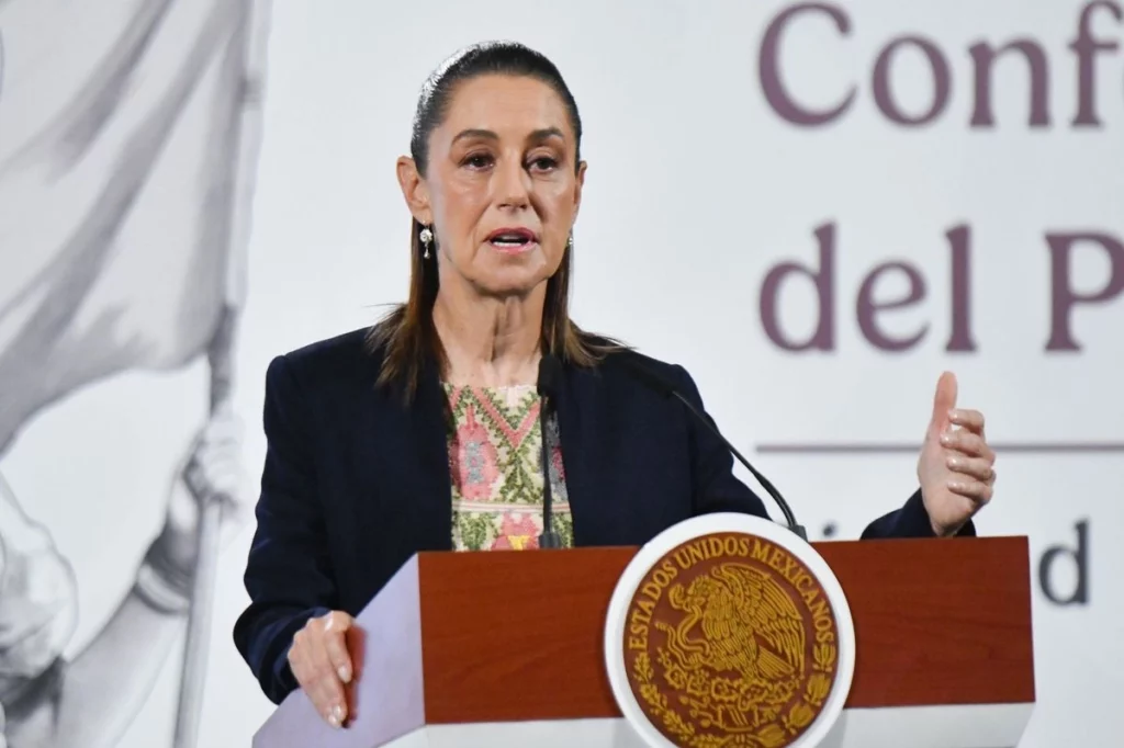 Sheinbaum celebra acuerdo con EE.UU. para frenar el ingreso ilegal de armas