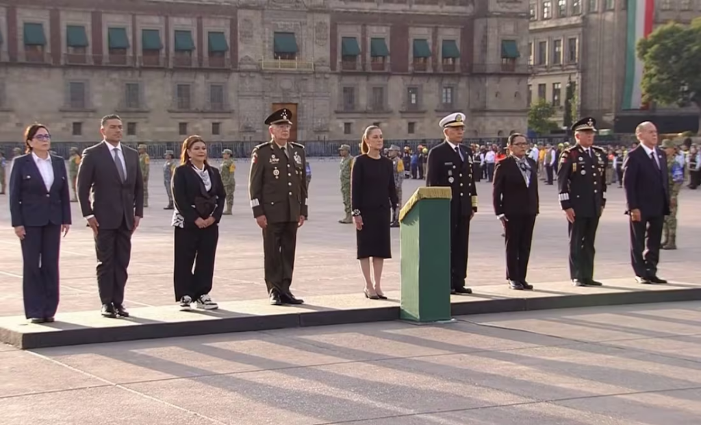 Sheinbaum encabeza ceremonia en memoria de víctimas de sismos del 19 de septiembre