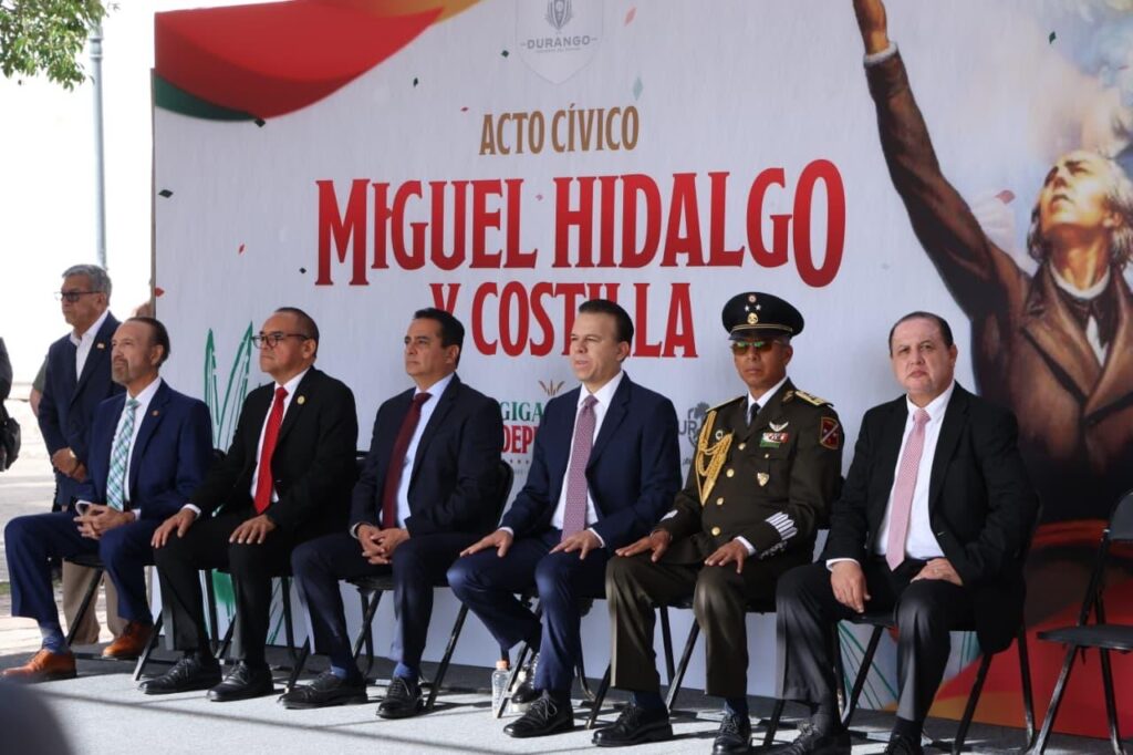 Ernesto Alanís representa al Poder Legislativo en actos cívicos del “Mes Patrio”