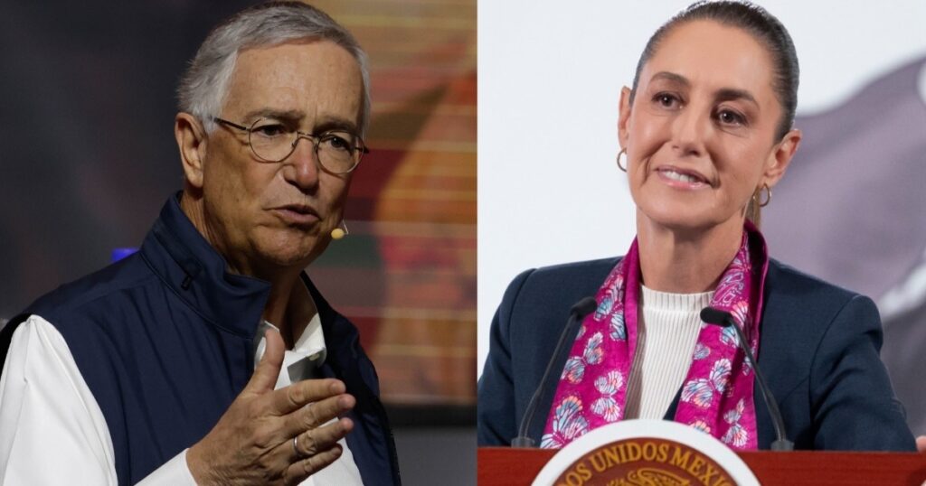 Sheinbaum acusa a Salinas Pliego de victimizarse: “Las deudas no se politizan, se pagan”