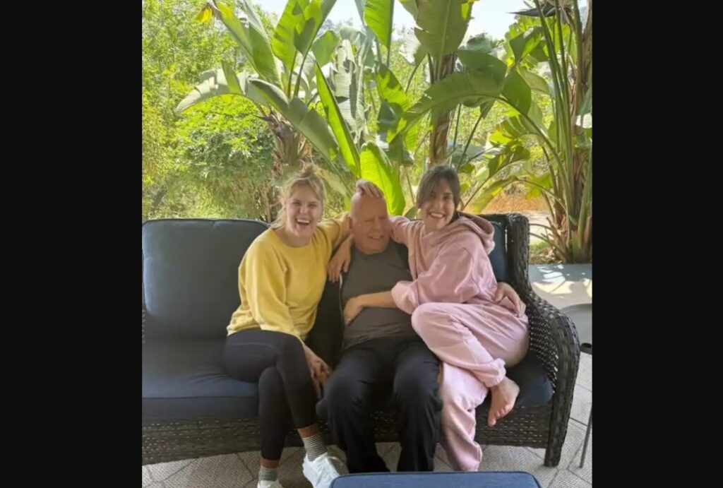 Bruce Willis comparte momentos familiares en medio de su desafío de salud