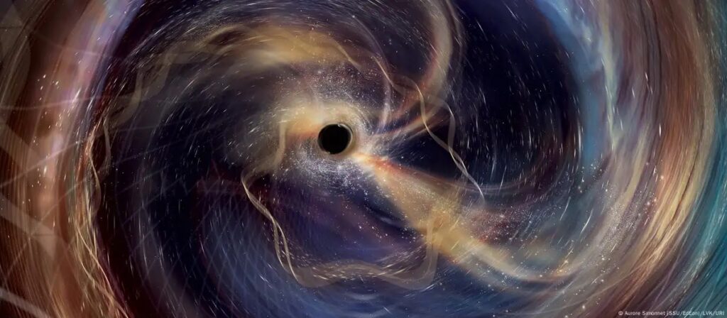 El “sonido” del universo: la fusión de agujeros negros confirma teorías de Einstein y Hawking