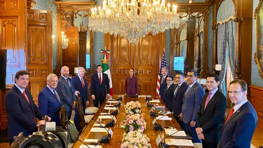 Sheinbaum y Marco Rubio se reúnen en Palacio Nacional para afianzar cooperación en seguridad