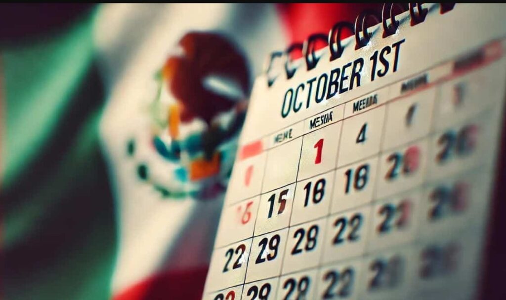 ¿El 1 de octubre es un día de descanso obligatorio en México?