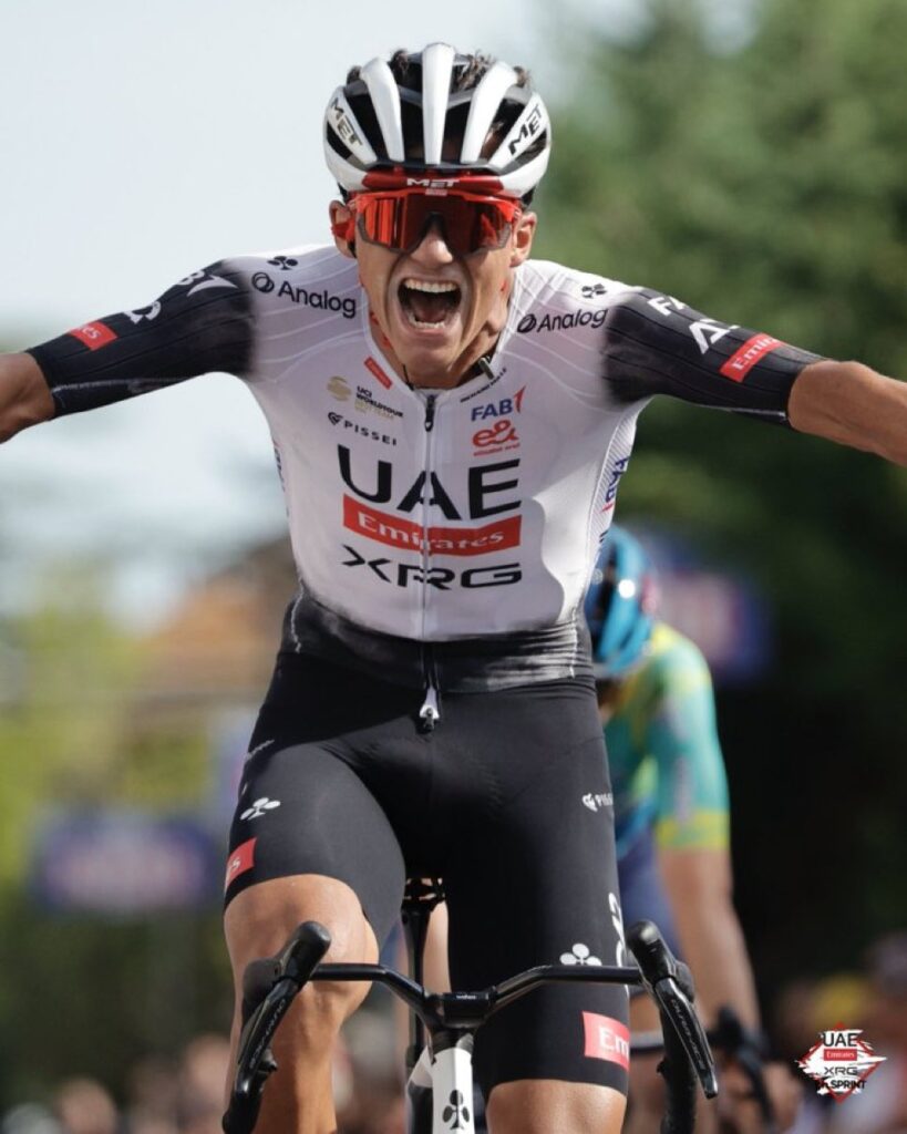 Del Toro esta imparable y sigue haciendo historia en el ciclismo mundial