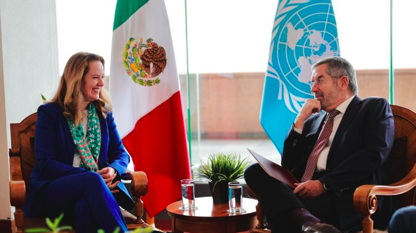 Canciller mexicano aborda migración e inversión en reuniones clave