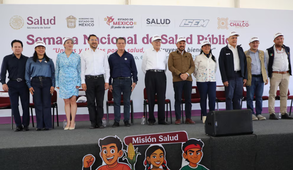 Arranca Semana Nacional de Salud 2025; prevén llegar a 20 millones de personas