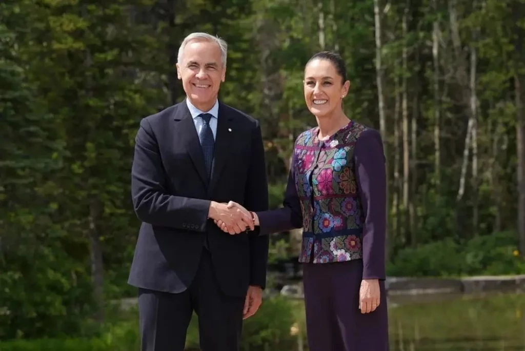 Sheinbaum recibirá al primer ministro de Canadá, Mark Carney, el 18 de septiembre