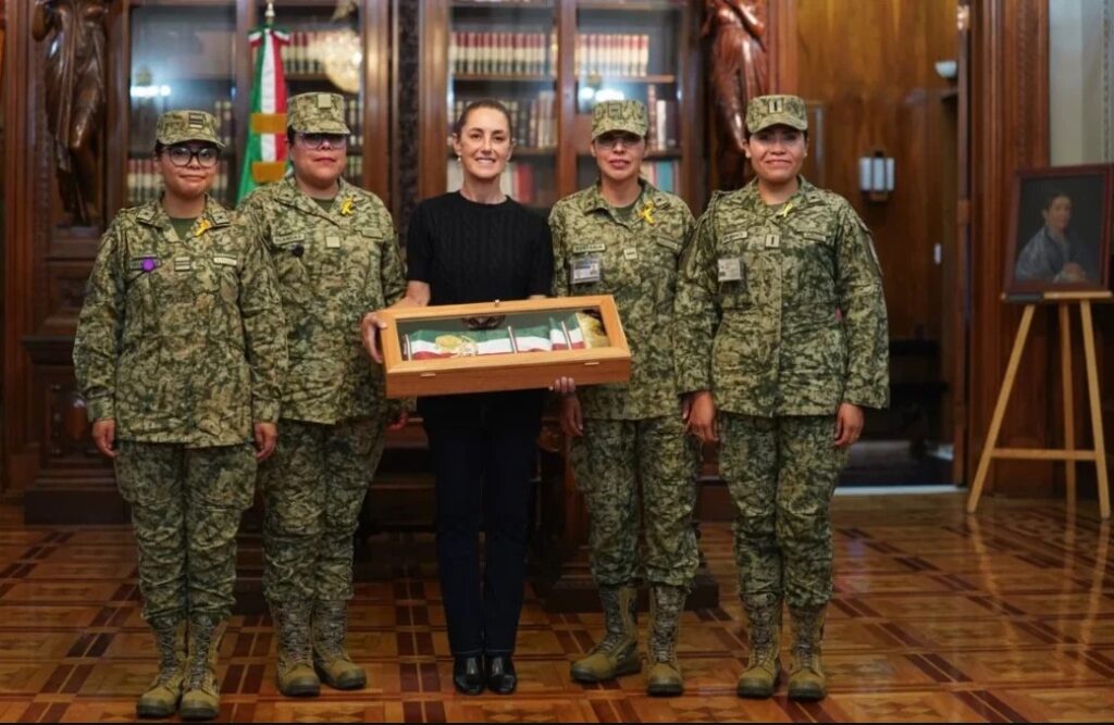 Claudia Sheinbaum estrenará banda presidencial este 15 de septiembre