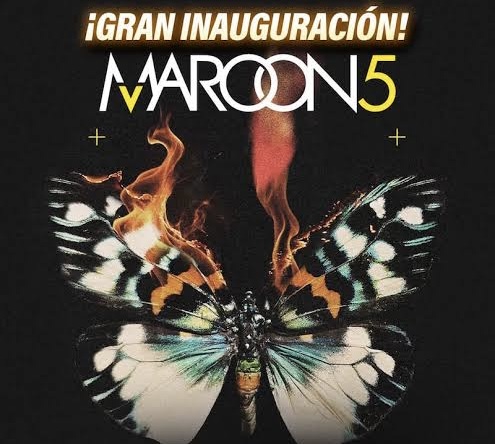 Maroon 5 inaugurará la Arena Guadalajara el próximo 2 de octubre