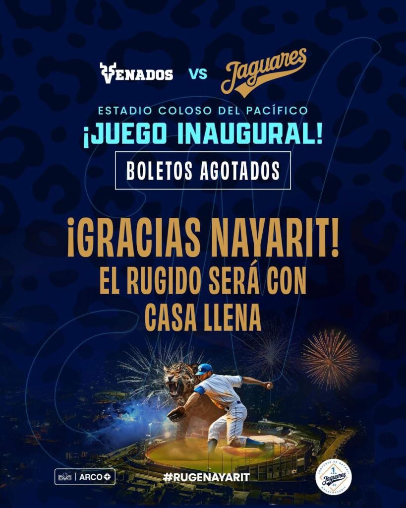 Boletos agotados para el juego inaugural de jaguares