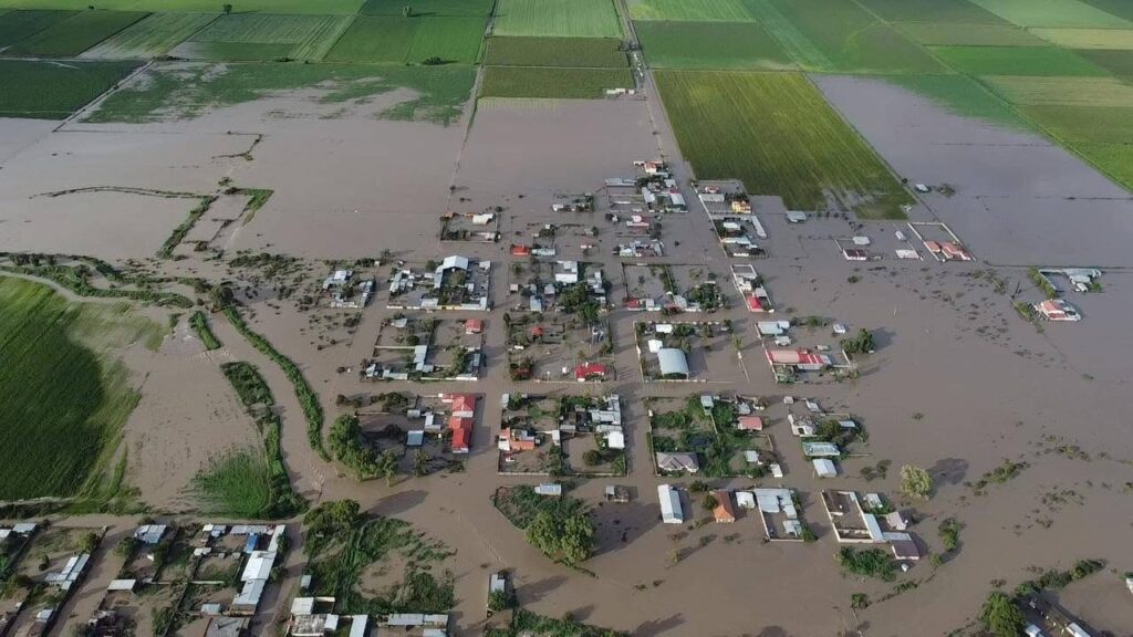 Lluvias dejan alrededor de 400 familias afectadas en Durango