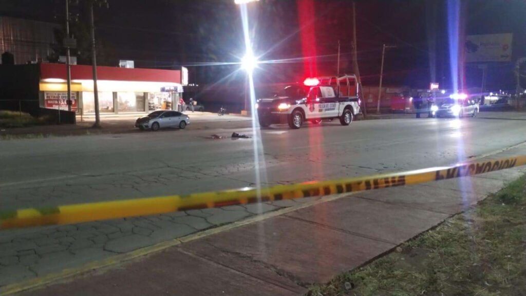 Atropellan y matan a hombre, quedó aplastado; conductor huyó