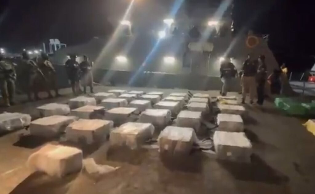 Ecuador incauta 12 toneladas de droga que iban a México y EU