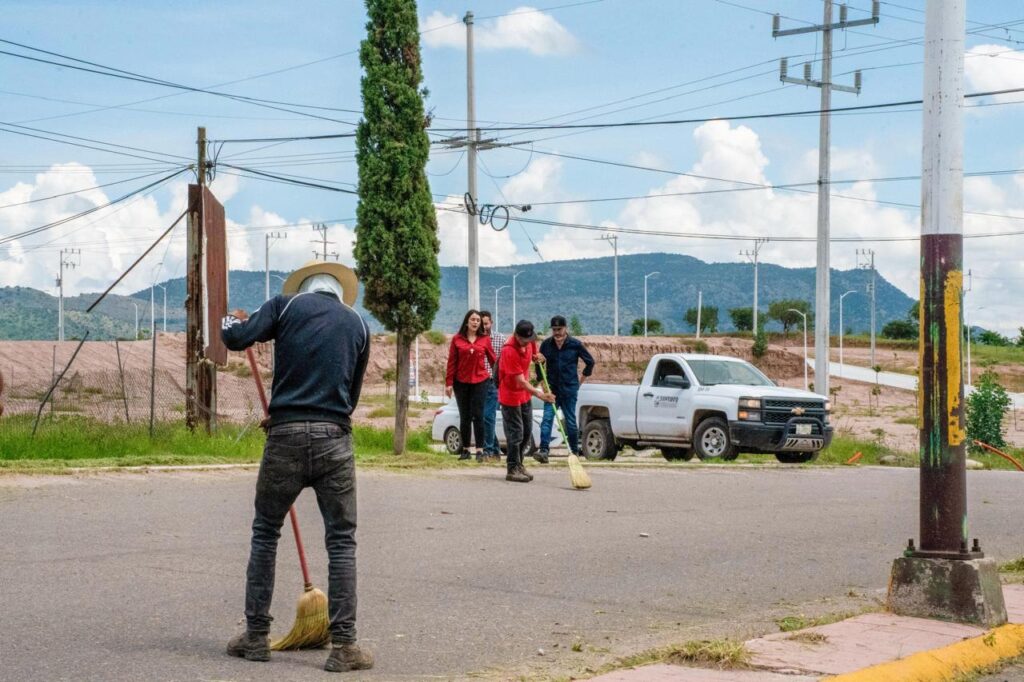 «Santiago Brilla»: Inicia ambicioso programa de rehabilitación urbana en Santiago Papasquiaro