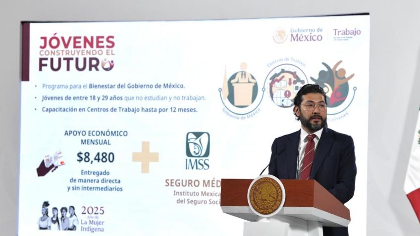 Jóvenes Construyendo el Futuro suma 3.3 millones de beneficiarios desde 2019: STPS