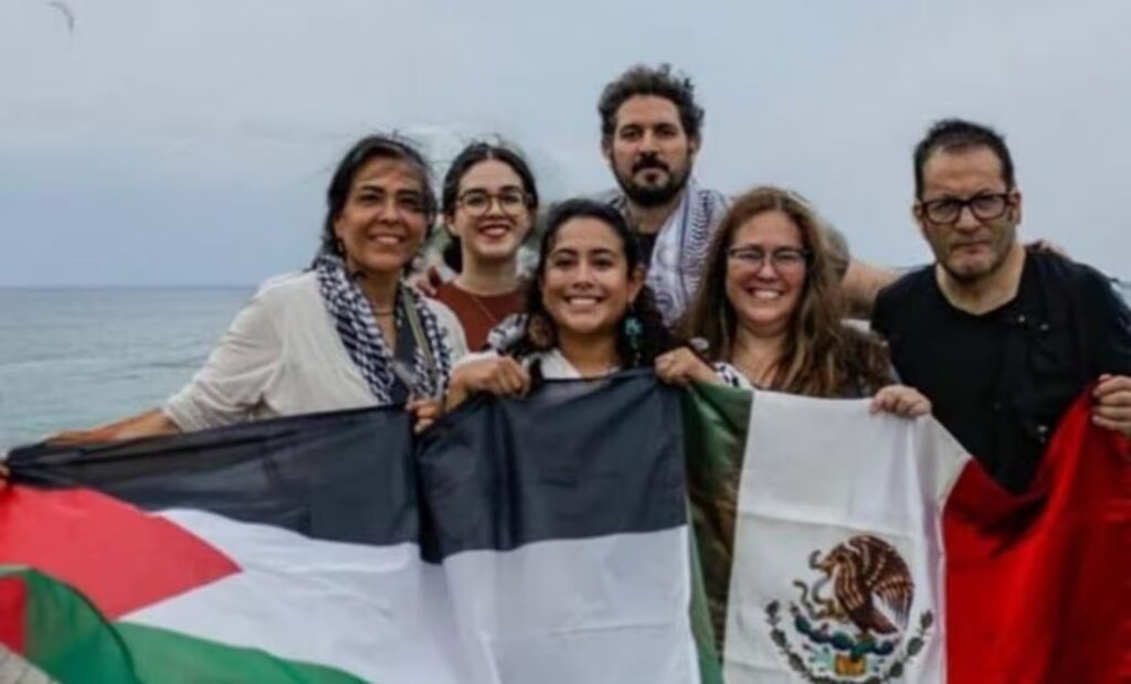 SRE da seguimiento a mexicanos que fueron a Gaza en “Flotilla Global Sumud”
