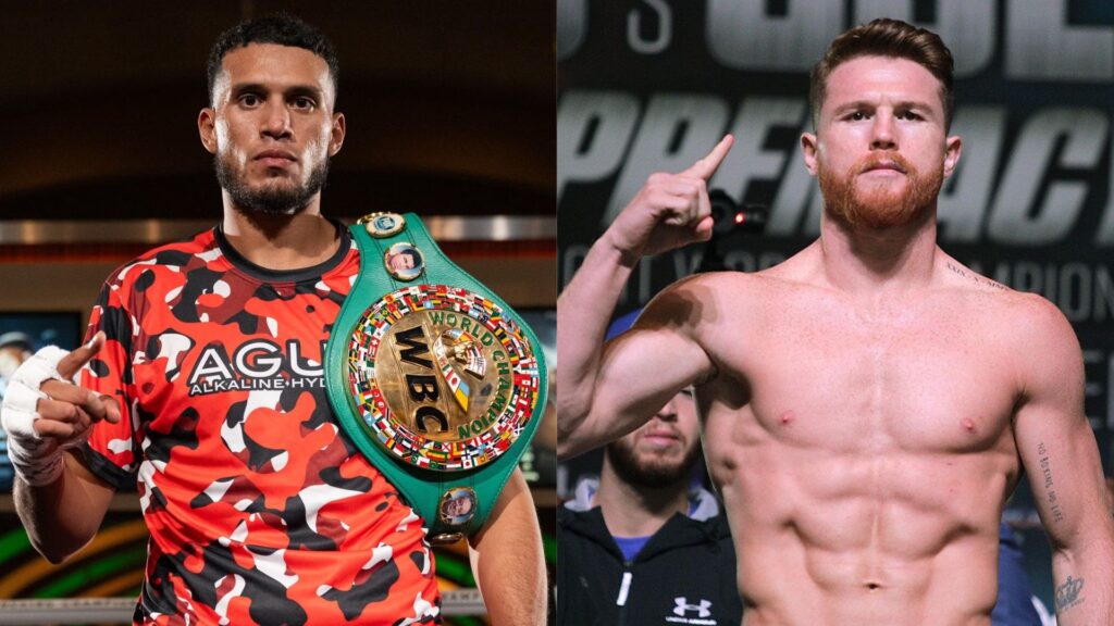 Benavidez pone condiciones al “Canelo” para aceptar la pelea.
