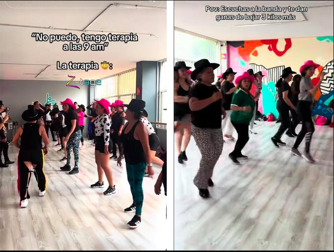 Clase de zumba con Banda en Vivo revoluciona el ejercicio