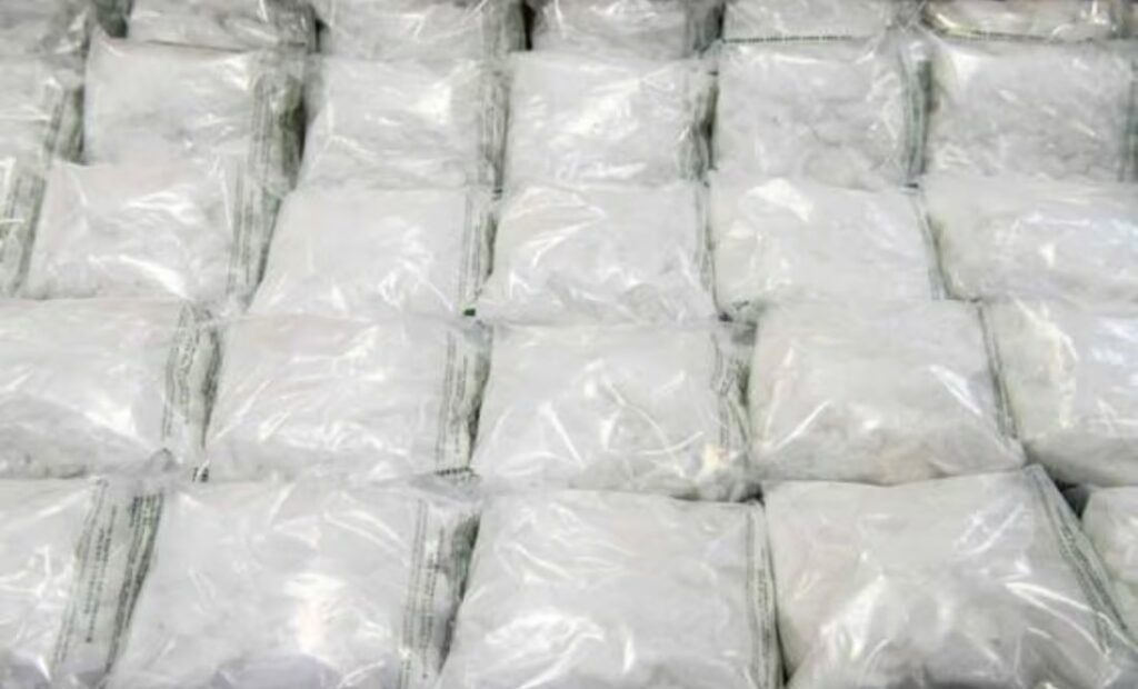 EU incauta 13 mil barriles de químicos para drogas que iban de China a México