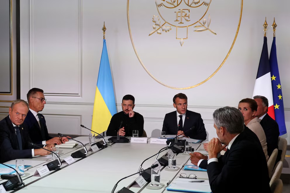 Zelensky y líderes europeos hablan con Trump tras cumbre sobre garantías de seguridad a Ucrania