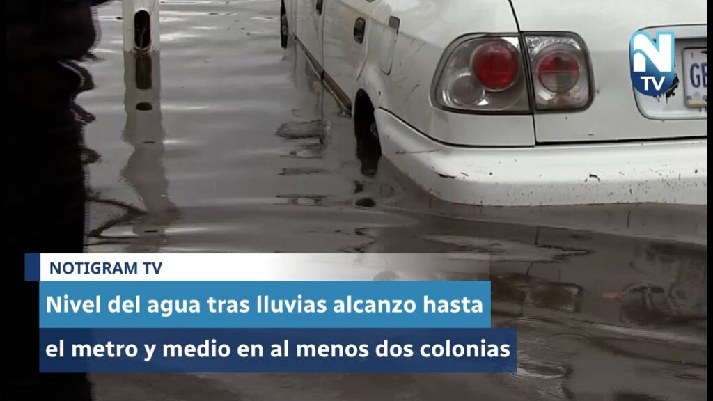 Lluvias en Durango dejan inundaciones de hasta metro y medio