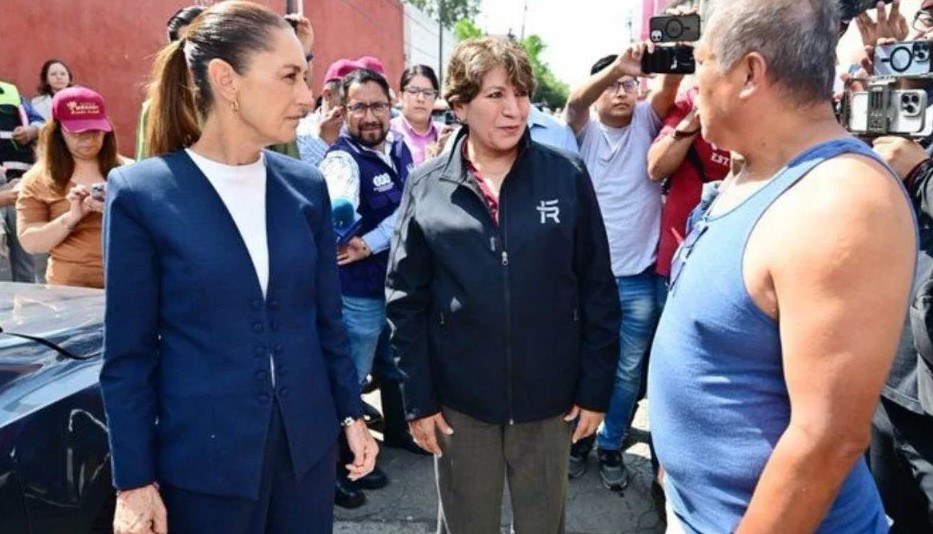 Claudia Sheinbaum Supervisa Acciones en Nezahualcóyotl tras Inundaciones