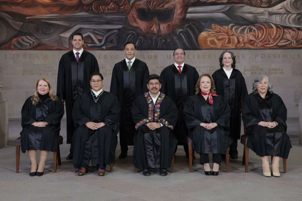 SCJN presenta fotografía oficial de nuevos ministros en histórica renovación judicial