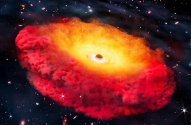 Descubren el agujero negro más antiguo del universo