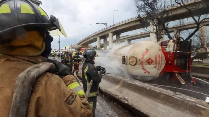 Suman 28 fallecidos por explosión de pipa de gas en Iztapalapa