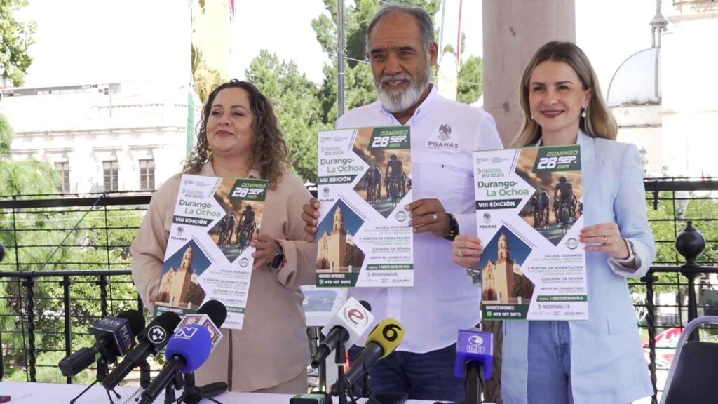 Invitan a tradicional ruta ciclista Durango- La Ochoa