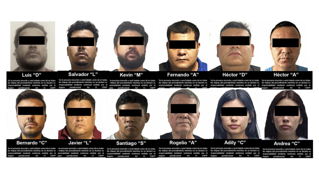 Vinculan a proceso a 14 personas por delincuencia organizada y posesión de armas
