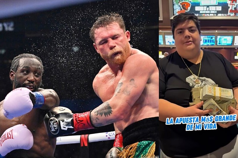 Influencer mexicano pierde casi 2 millones de pesos tras apostar por Canelo Álvarez