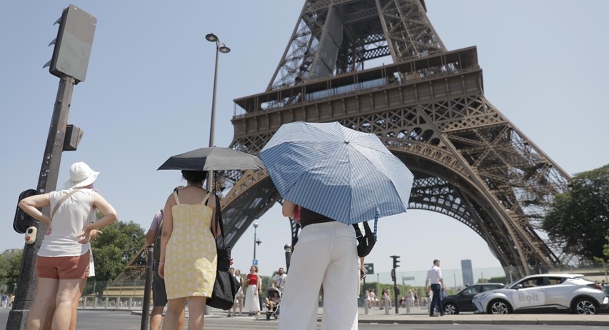Francia registra su tercer verano más caluroso en 125 años