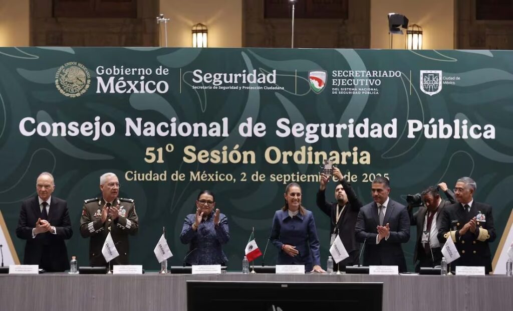 Gabinete de Seguridad destaca reducción de homicidios durante gobierno de Sheinbaum