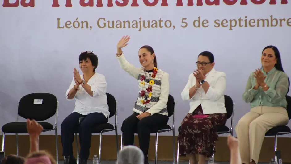 Sheinbaum arranca gira nacional en Guanajuato con inversión social